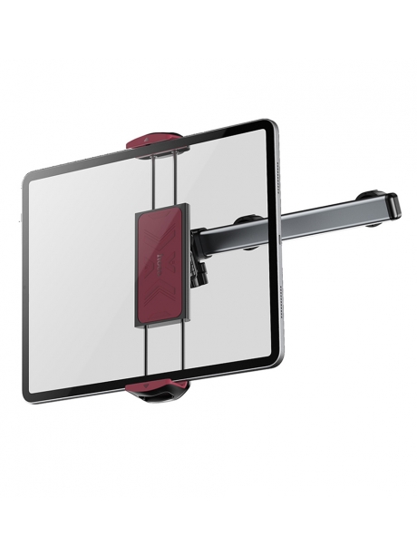 держатель на подголовник Hoco H69 Gamble telescopic tablet car holder (rear pillow) black &amp; red