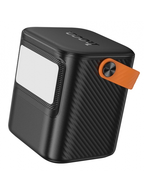 портативный внешний аккумулятор для ноутбука Hoco J152 Pro Tough PD65W+light power bank(80000mAh) black