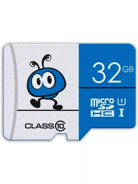 карта памяти SmartBuy 32Gb microSDHC Class 10 без адаптера blue