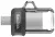 OTG флешка USB 3.0 SanDisk Ultra Dual Drive m3.0 128GB black