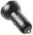 автомобильная зарядка в прикуриватель с дисплеем Baseus Digital Display Dual USB 4.8A Car Charger 24W grey