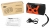 переносной радиоприемник на солнечной батарее Retekess HR12W black orange