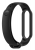 силиконовый ремешок Xiaomi для Mi Band 5 черный
