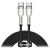 кабель передачи данных Baseus Cafule Series Metal Data Cable Type-C to Type-C 100W 2m black