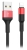 кабель передачи данных Hoco X26 Xpress lightning 1m black &amp; red