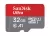 карта памяти SanDisk 32GB microSDHC  Cl10 U1 A1 Ultra 120MB/s без адаптера 