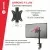 кронштейн для монитора и ТВ Arroys TB-ML1 black