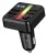 зарядка для телефона в машину с FM трансмиттером Hoco E89 Libre 45W(1A1C) car BT FM transmitter black