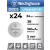 литиевая батарейка Westinghouse CR2025 24шт. 