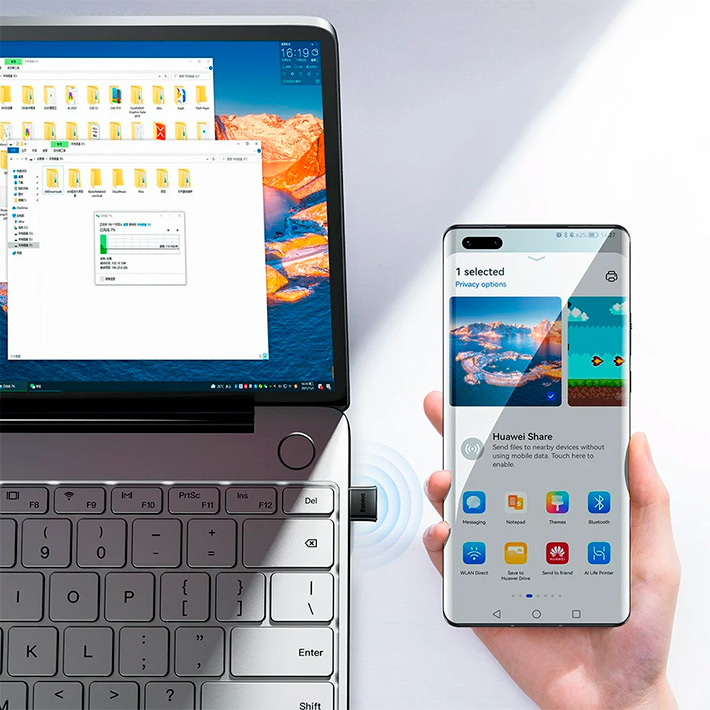 USB Bluetooth адаптер Baseus Wireless Adapter BA04